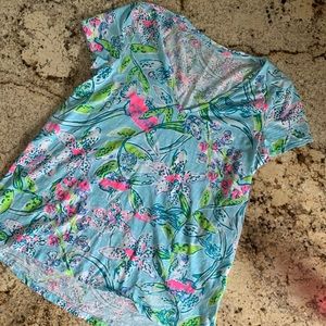 Lilly Pulitzer V-Neck T